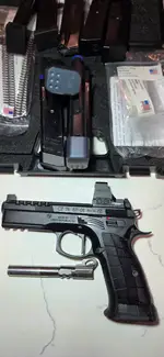 Cz 75 SP01 full CGW  ported barrel