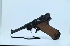 DWM P.04 Navy Luger 9mm, 1917, Berlin Police Rework, All Matching - Corona