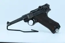 Mauser P.08 Luger 9mm, 1938 S/42, All Matching w/ Matching Magazine - Corona