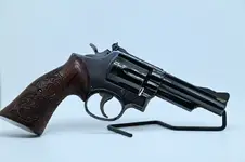 S&W Model 19-3 Combat Magnum .357, 1972, 98% Blue, Factory Box - Corona