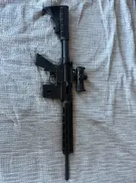 Smith and Wesson M&P 15-22 w/ optic