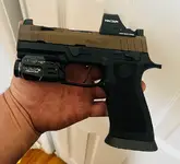 Sig p320 custom X Carry