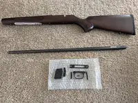 CZ 457 22 LR Barrel, LH Stock, Bottom Metal - SAC