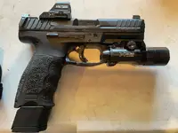 H&K VP9 w/Surefire X300, Holosun 507C, 8 mags, LBOWB