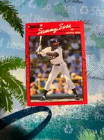 Baseball cards!  100 gallon water trough in Sacramento