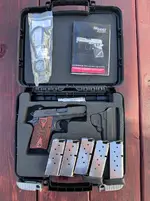 Off Roster SIG P938 Rosewood + Extras