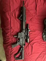 WTS Daniel Defense DDM4 - Burris Rt LPVO 1 - 6x and pressure pad light - Irvine Orange County