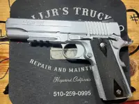 Sig 1911 stainless with rail