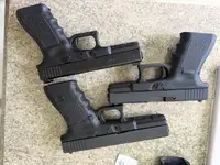 Glock 21 , 19c and 17