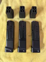 Smith and Wesson M&P Factory 10 round mags w/ Springer Extensions