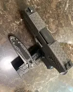 Sig 320 subcompact slide and grip.