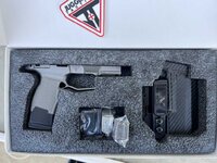 P365 Juggernaut Tactical grip module package + 2 JT large basepads-Torrance