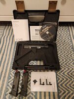 Cz75 .22lr kadet 2 conversion,  orange inland area