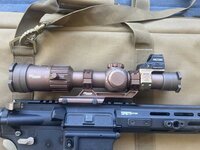 Sig Tango 1-6 with Holosun 507-C X2 on Reptilla Mount - $650