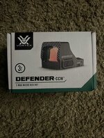 WTT Vortex defender ccw-Redlands