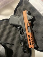 Custom Glock 19 Gen 3 - Cerakote, RMR, Suppressor Sights