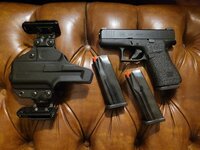 Gently used Glock 43x (non-MOS), case included