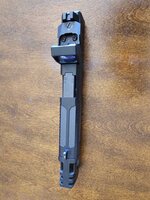 One of a kind G17.3 slide with red dot
