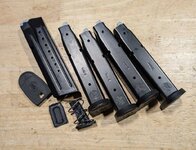 S&W M&P 9mm 10/17 mags