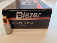 9MM BLAZER ALUMINUM FMJ 500 rounds - Los Angeles