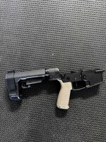 17 Design Folding AR lower- Pistol - Orange County