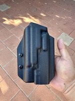 Tier 1 holster for Glock 19,17 and 34 with x300 A - Orange County