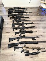AR’s/ bolt action/ Ak’s