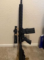 14.5 in KAC SR-15 MOD 2 w/ 3.2 BCG & LMT Defender Lower - San Diego, CA