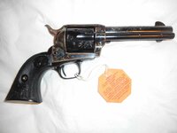 Beautiful Colt SAA Factory Engraved NIB - Santa Barbara