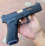 Custom Stipple work on Polymer frames!! 92683